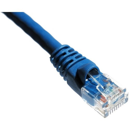Axiom AXG94095 10FT CAT5E 350mhz Patch Cable Molded Boot (Blue)