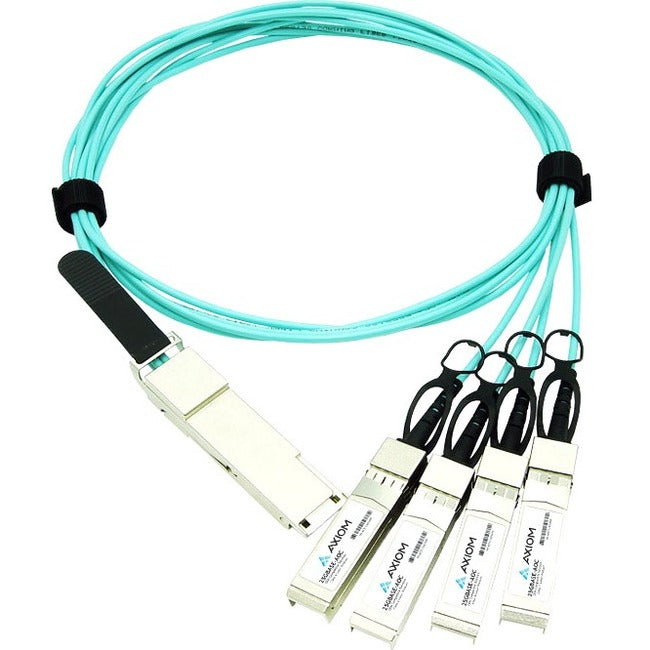 Axiom JNP-100G-AOCBO-3M-AX 100GBASE-AOC QSFP28 to 4 SFP28 Active Optical Cable for Juniper 3m