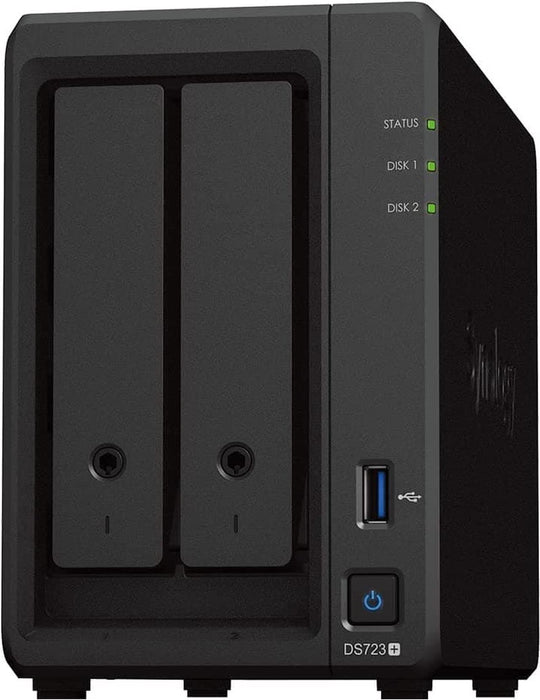 Synology DS723+ 2-Bay DiskStation SAN/NAS Storage System