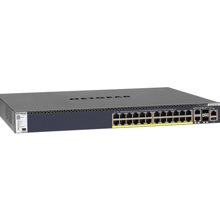 NETGEAR GSM4328PA 24x1G PoE+ 480W, 2x10G, 2xSFP+ Managed Switch