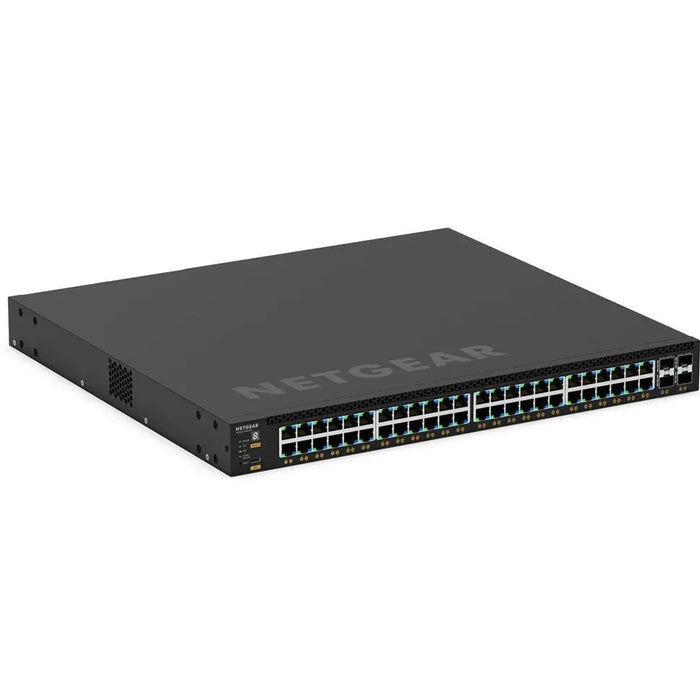 NETGEAR GSM4352 48x1G PoE+ (236W base, up to 1,440W) and 4xSFP+ Managed Switch