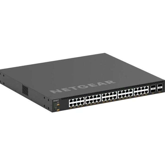 NETGEAR XSM4344C 40x10G/Multi-Gig PoE++ (196W base, up to 1,676W) and 4xQSFP28 100G Managed Switch