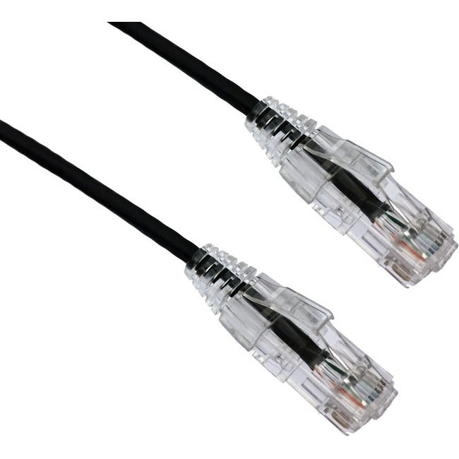 Axiom C6BFSB-K100-AX 100FT CAT6 BENDnFLEX Ultra-Thin Snagless Patch Cable 550mhz (Black)