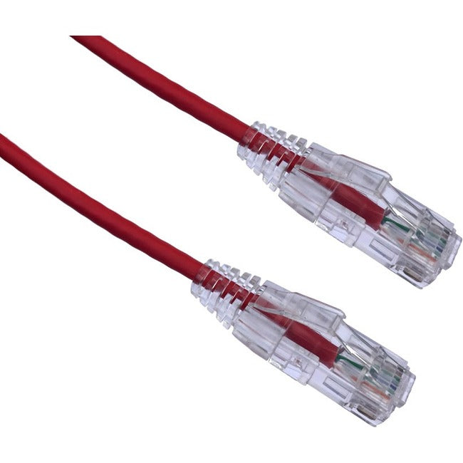 Axiom C6BFSB-R10-AX 10FT CAT6 BENDnFLEX Ultra-Thin Snagless Patch Cable 550mhz (Red)