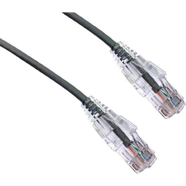 Axiom C6ABFSB-G10-AX 10FT CAT6A BENDnFLEX Ultra-Thin Snagless Patch Cable 650mhz (Gray)