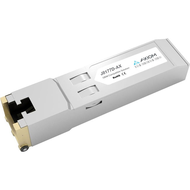 Axiom J8177D-AX 1000BASE-T SFP Transceiver for Aruba