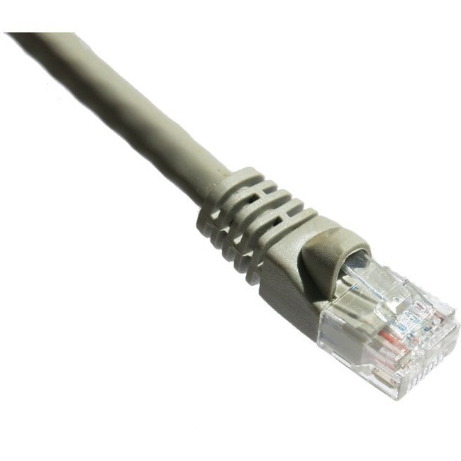 Axiom C6MBSFTPG10-AX 10FT CAT6 550mhz S/FTP Shielded Patch Cable Molded Boot (Gray)