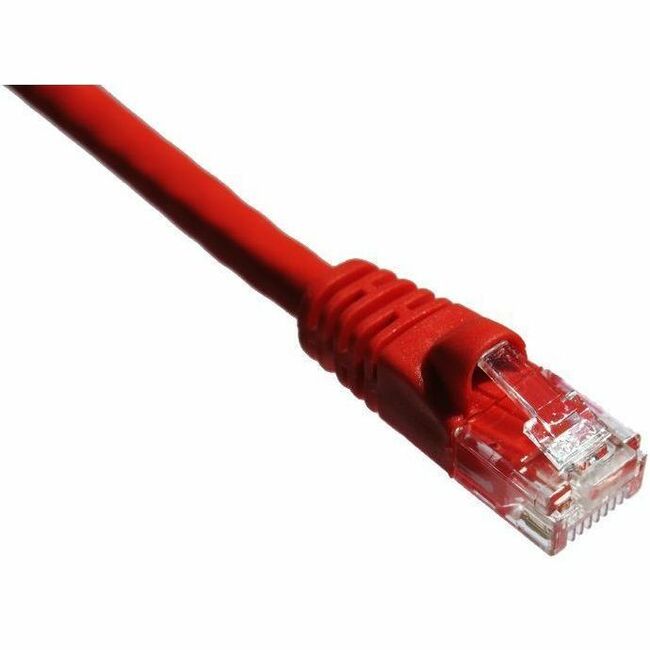 Axiom C6AMB-R14-AX 14FT CAT6A 650mhz Patch Cable Molded Boot (Red)