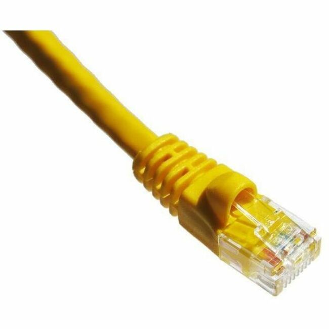 Axiom C6AMB-Y14-AX 14FT CAT6A 650mhz Patch Cable Molded Boot (Yellow)