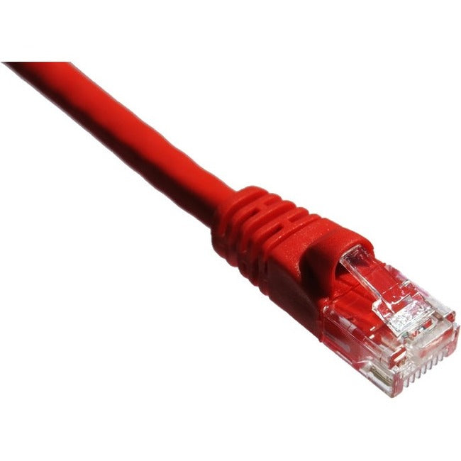 Axiom AXG99234 14FT CAT6A 650mhz Patch Cable Molded Boot (Red)