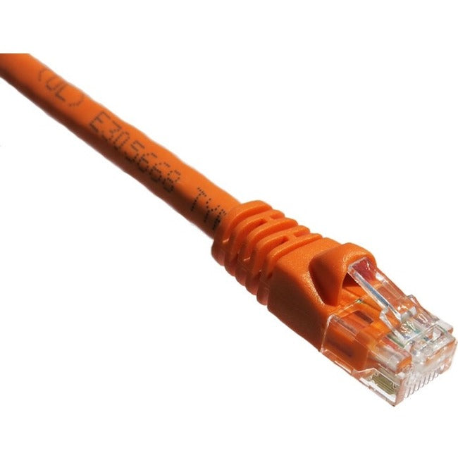 Axiom AXG99233 14FT CAT6A 650mhz Patch Cable Molded Boot (Orange)