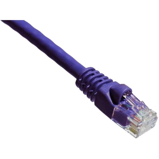 Axiom C5EMB-P12-AX 12FT CAT5E 350mhz Patch Cable Molded Boot (Purple)