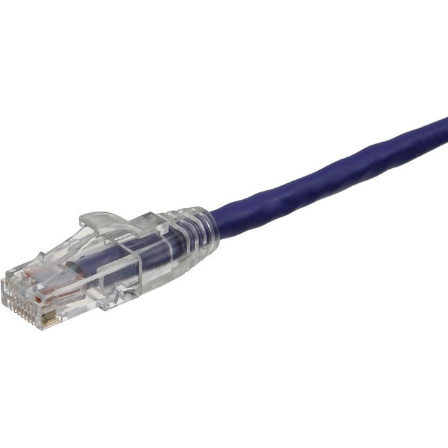 Axiom AXG99659 100FT CAT6 UTP 550mhz Patch Cable Clear Snagless Boot (Purple)