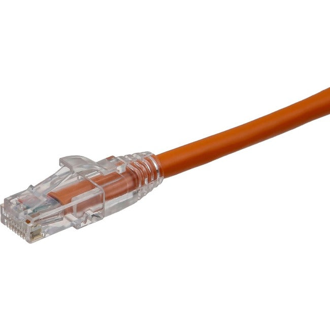 Axiom AXG99641 10FT CAT6 UTP 550mhz Patch Cable Clear Snagless Boot (Orange)