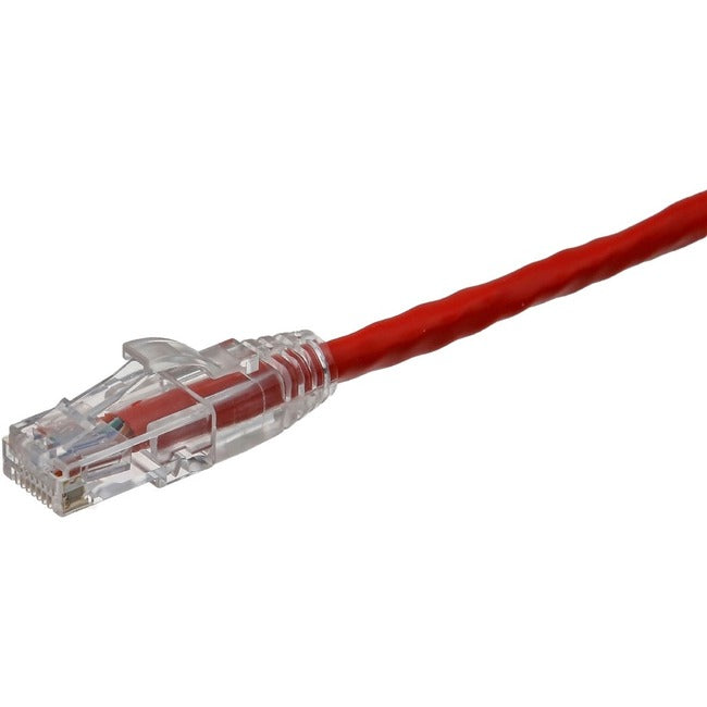 Axiom AXG99678 10FT CAT6 UTP 550mhz Patch Cable Clear Snagless Boot (Red)