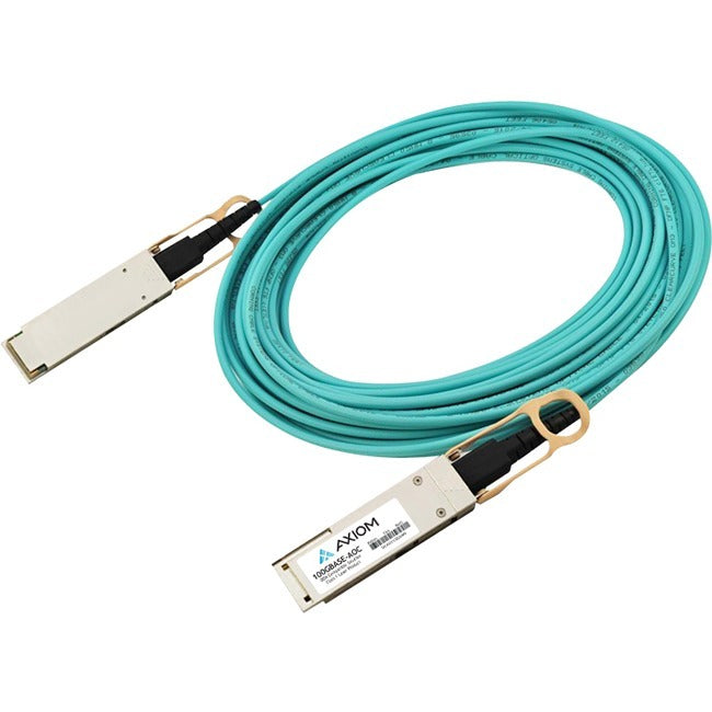 Axiom 470-ADXZ-AX 100GBASE-AOC QSFP28 Active Optical Cable Dell Compatible 2m