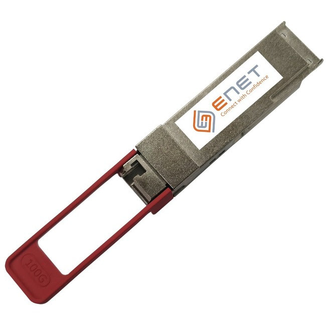 ENET QSFP-100G-LRBD-D-ENC 100GBASE-BIDI QSFP28 1331/1271nm10km DOM SMF Simplex LC Connector Commercial Temp Arista QSFP-100G-LRBD-D