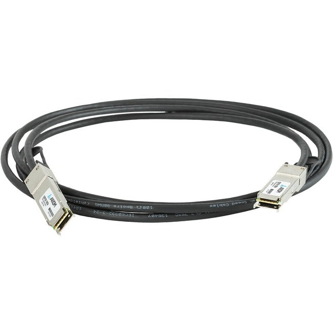 Axiom SP-CABLE-FS-Q285-AX 100GBASE-CR4 QSFP28 Passive DAC Cable Fortinet Compatible 5m