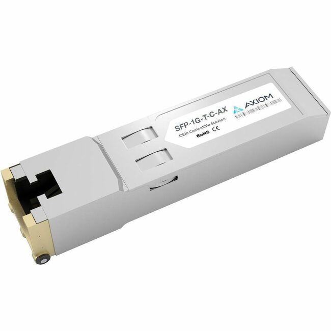 Axiom SFP-1G-T-C-AX 1000BASE-T SFP Transceiver for Juniper