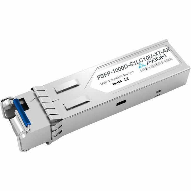 Axiom PSFP-1000D-S1LC10U-XT-AX 1000BASE-BX10-U Transceiver for Perle