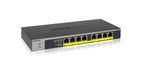 Netgear Gs108Lp 8-Port Gigabit Ethernet Poe+ Unmanaged Switch With Flexpoe (60W)
