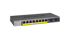 Netgear Gs110Tpv3 8-Port Gigabit Poe+ Ethernet Smart Switch With 2 Sfp Ports And Cloud Management