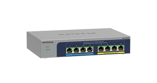 Netgear Ms108Up 8-Port Multi-Gigabit (2.5G) Ultra60 Poe++ Ethernet Unmanaged Switch