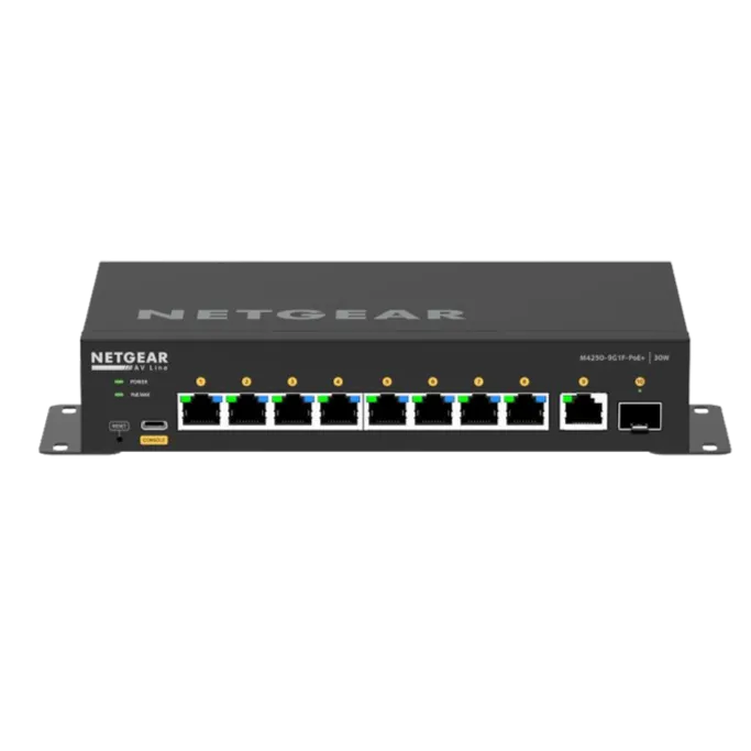 NETGEAR GSM4210PD 8x1G PoE+ 110W 1x1G and 1xSFP Managed Switch