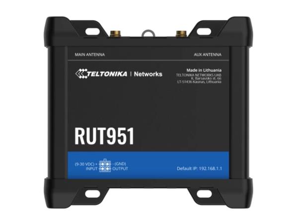 Teltonika RUT951A00800 LTE Cat 4 Router