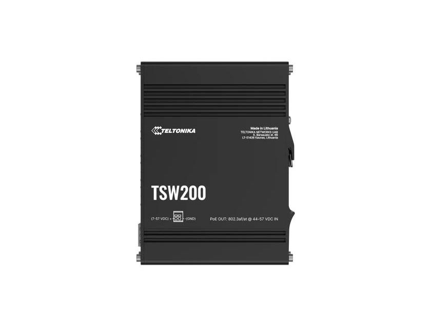 Teltonika TSW200 PoE+ Switch 8 GbE, 2 SFP Ports