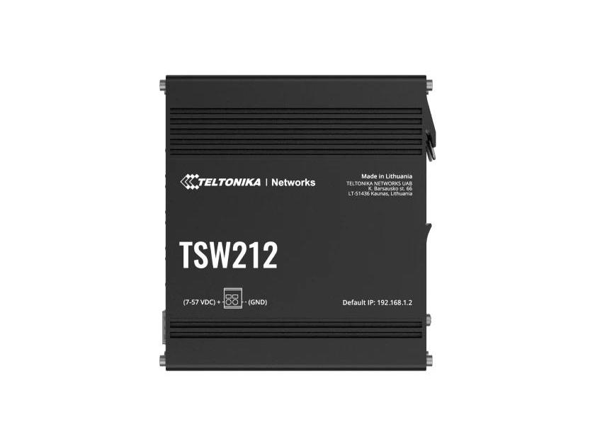 Teltonika TSW212000000 L2 managed Switch 8 GbE, 2 SFP Ports