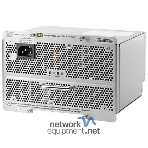 Aruba Hpe J9830A 5400R Zl2 Series 2750W Poe+ Switch Power Supply